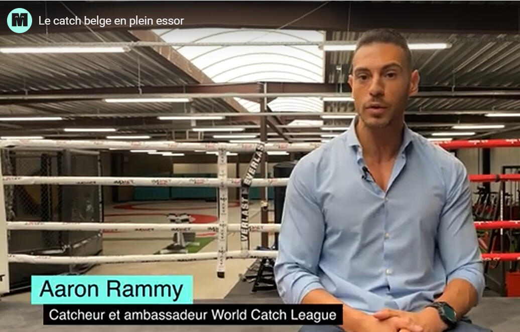 Aaron Rammy catch belgique WWE Brussels