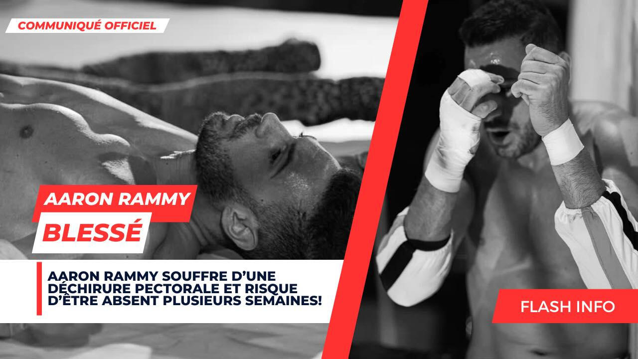 Aaron Rammy catch belgique WWE Brussels