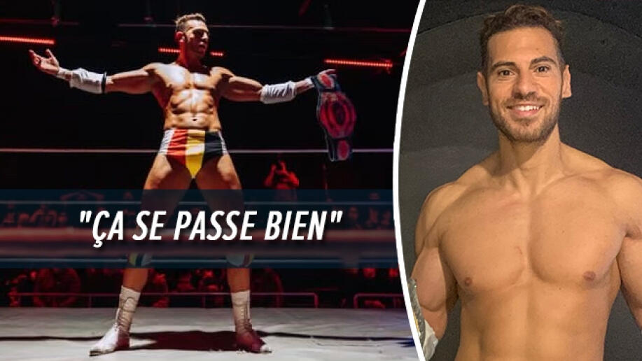 Aaron Rammy catch belgique WWE Brussels