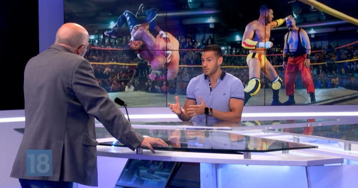 Aaron Rammy catch belgique WWE Brussels