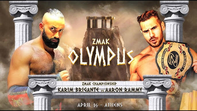 Aaron Rammy catch belgique WWE Brussels
