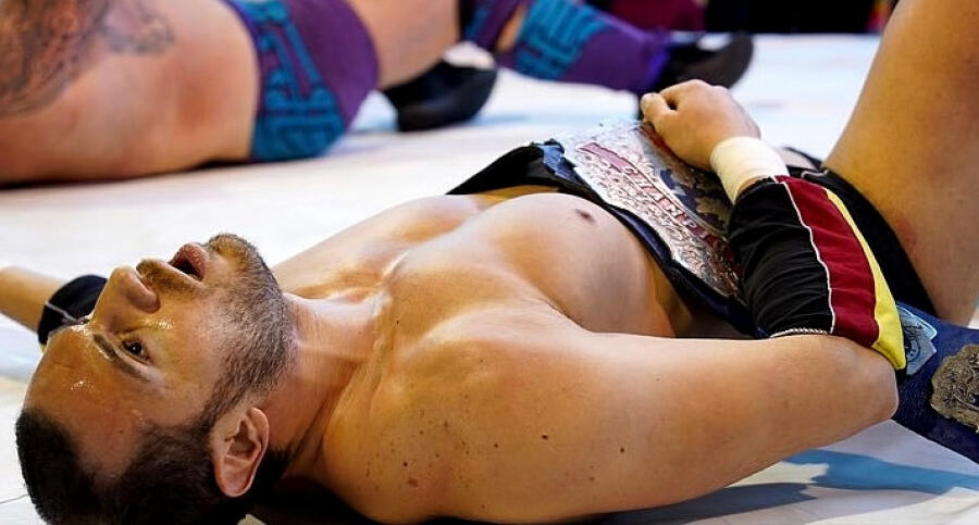 Aaron Rammy catch belgique WWE Brussels
