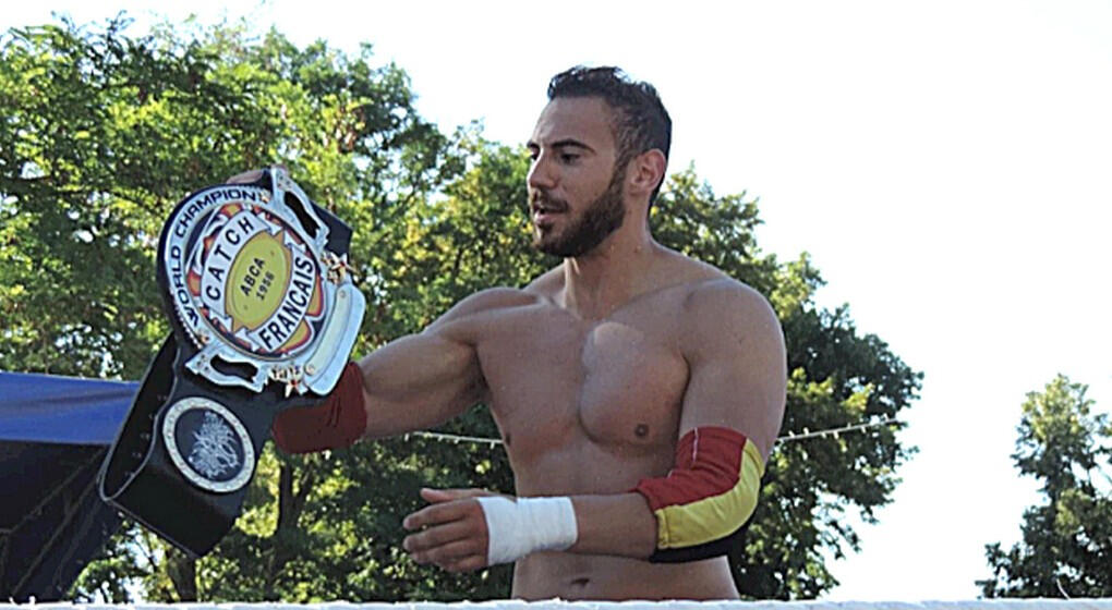 Aaron Rammy catch belgique WWE Brussels