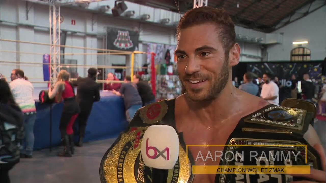 Aaron Rammy catch belgique WWE Brussels