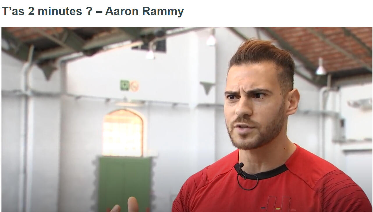 Aaron Rammy catch belgique WWE Brussels